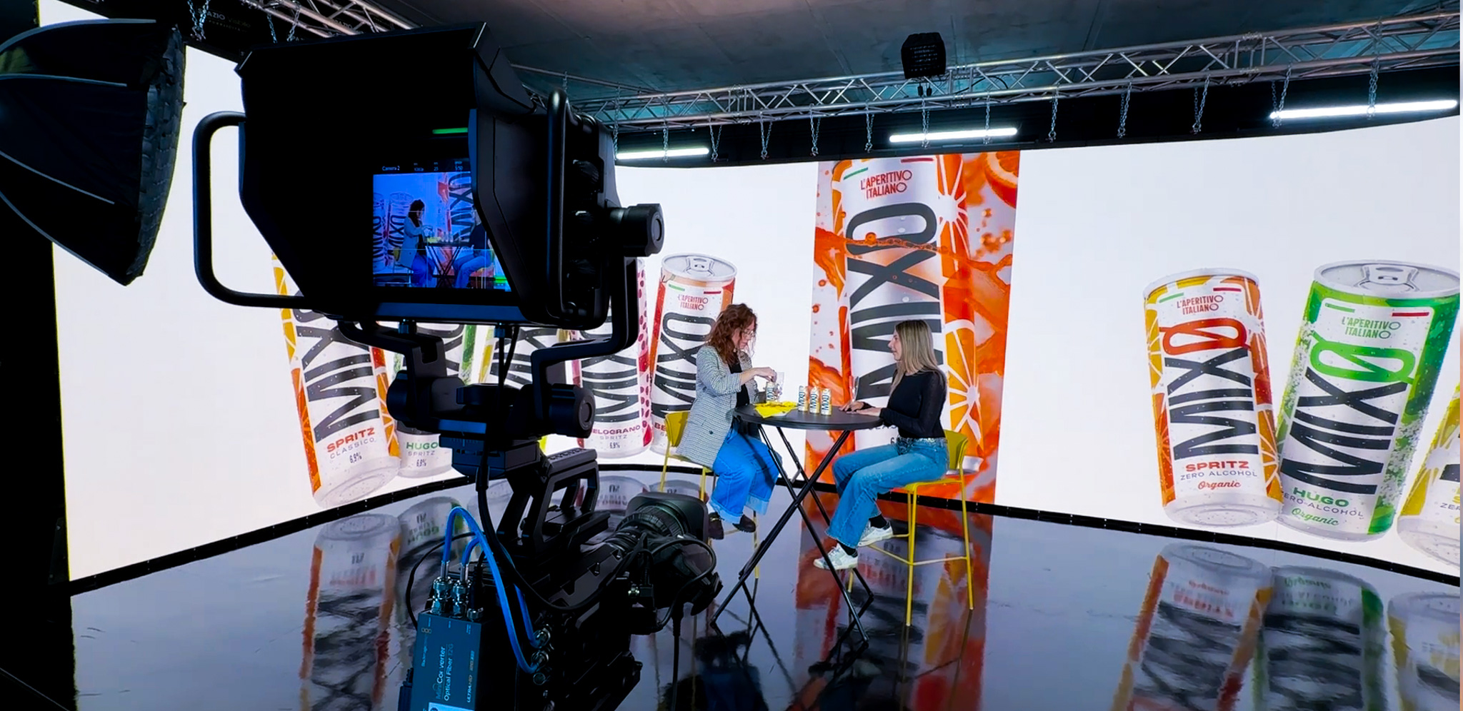 Set per reel promozionali e pubblicità