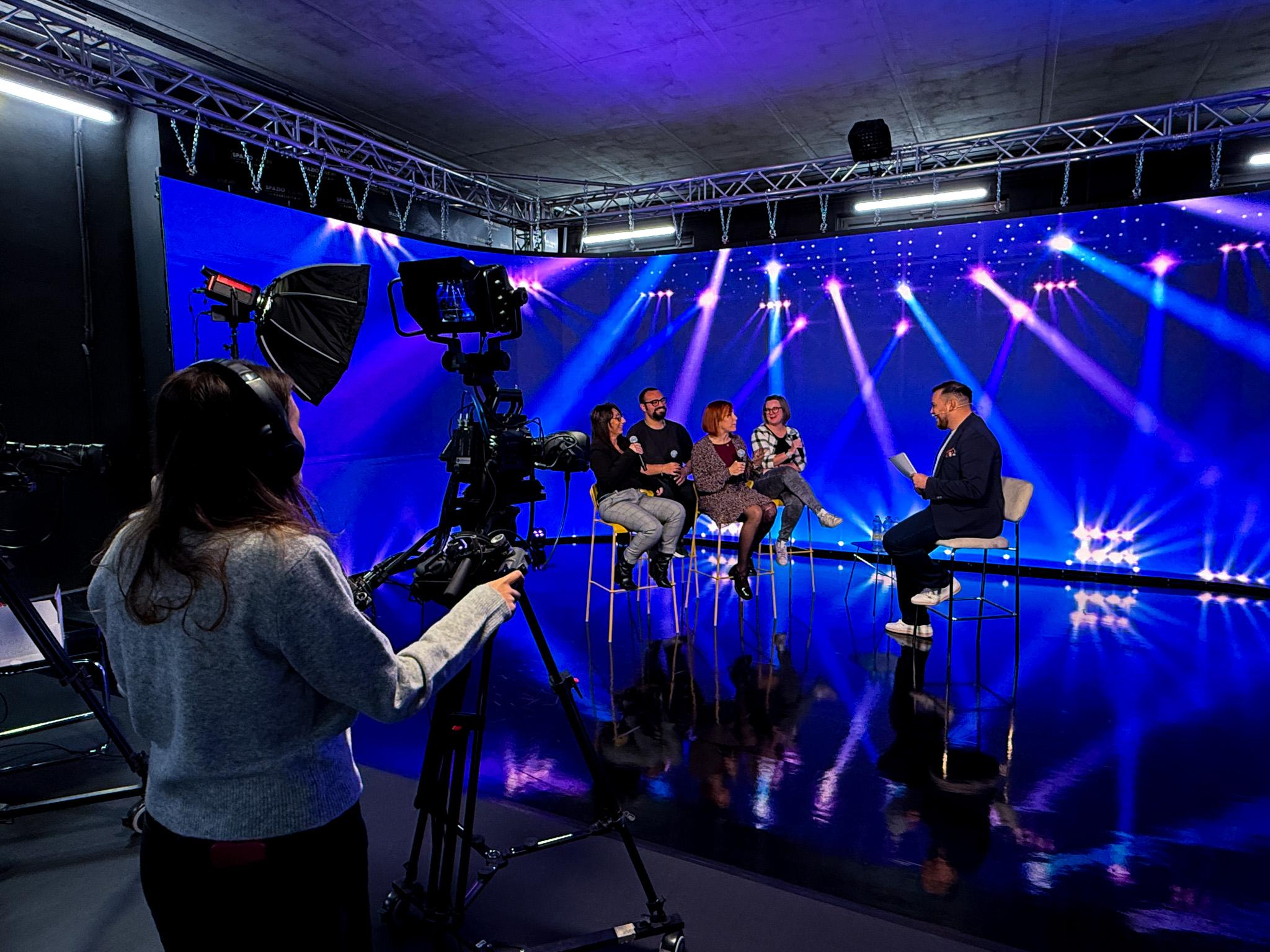 Scenografia per eventi aziendali e presentazioni